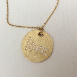 !!  HOST PICK  !!  Vermeille 925 sterling silver “love” necklace